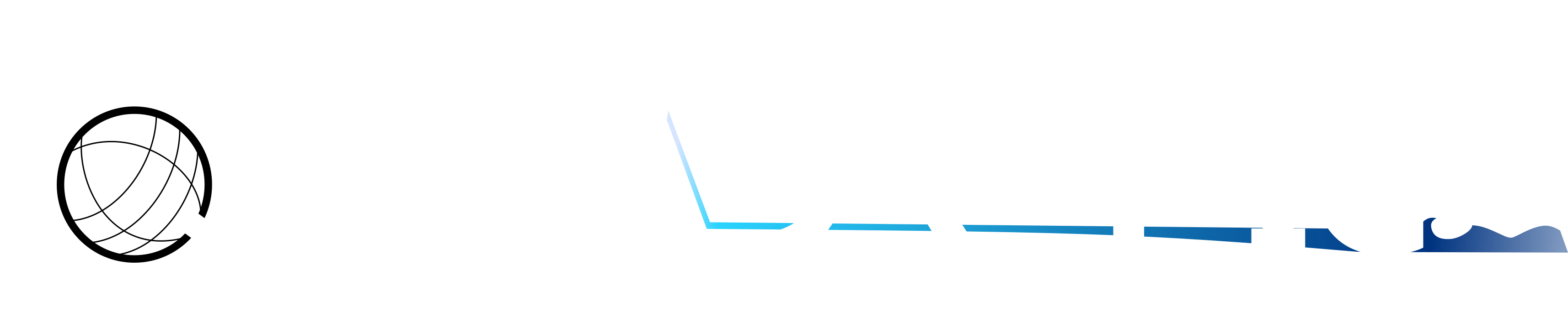 Text logo with the word GEOMORPHICA in uppercase black letters. The upper case G has a globe inside it, connected to the horizontal line of the letter. The M is made by two mowntains covered in snow. The right mountain is higher than the left one. At the foot of the mountain there is some topographic relief. The 'terrain' is higher at the letter 'O' (covers 10% of the letter) and gets thinner as it goes right, disappearing below the 'C'. Above this relief, there is a blue shade suggesting the presence of a river that flows from the mountains towards the ocean (ocean below letters C and A). 