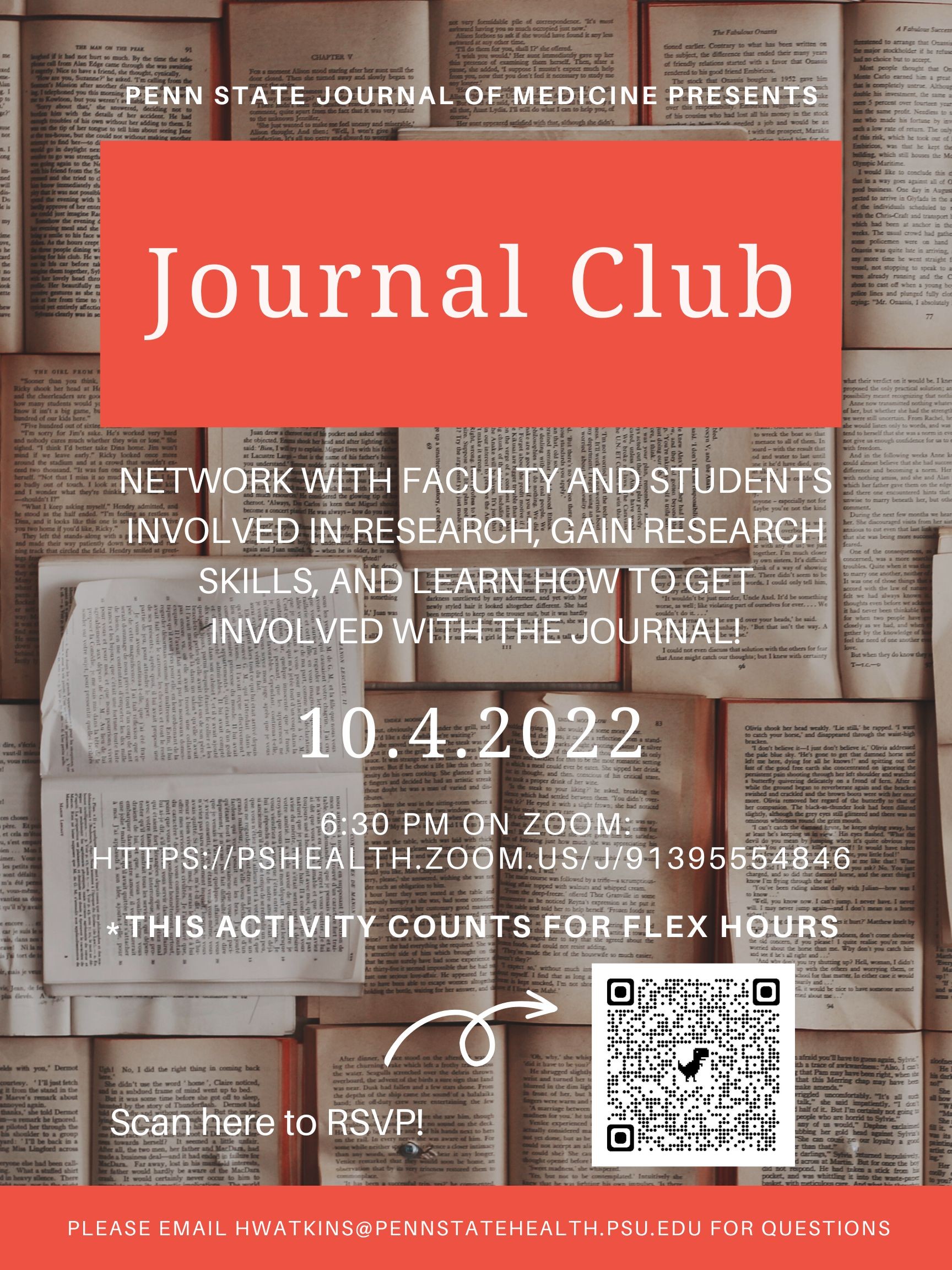 PSJM Journal Club Flyer