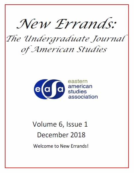 					View New Errands Volume 6, Issue 1 (Fall 2018)
				